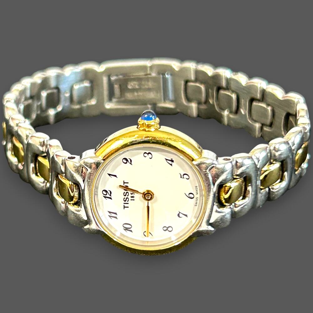 Tissot Ladies Quartz Vintage Swiss Watch Two Tone Tested Working